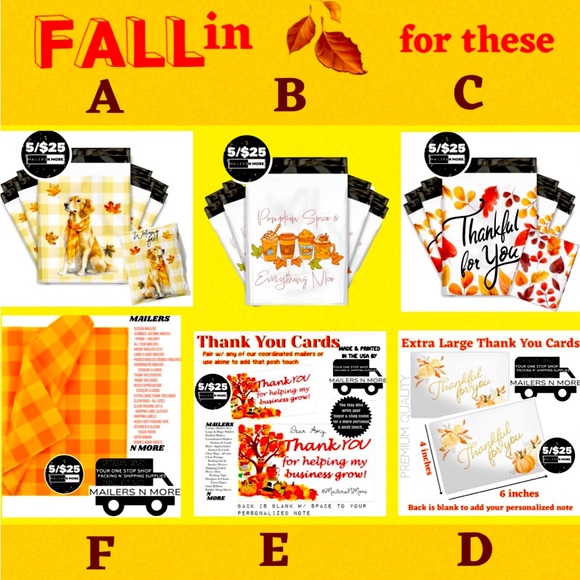 FALL 2024 Shipping Supplies SELECT OPTION - Picture 3 of 16